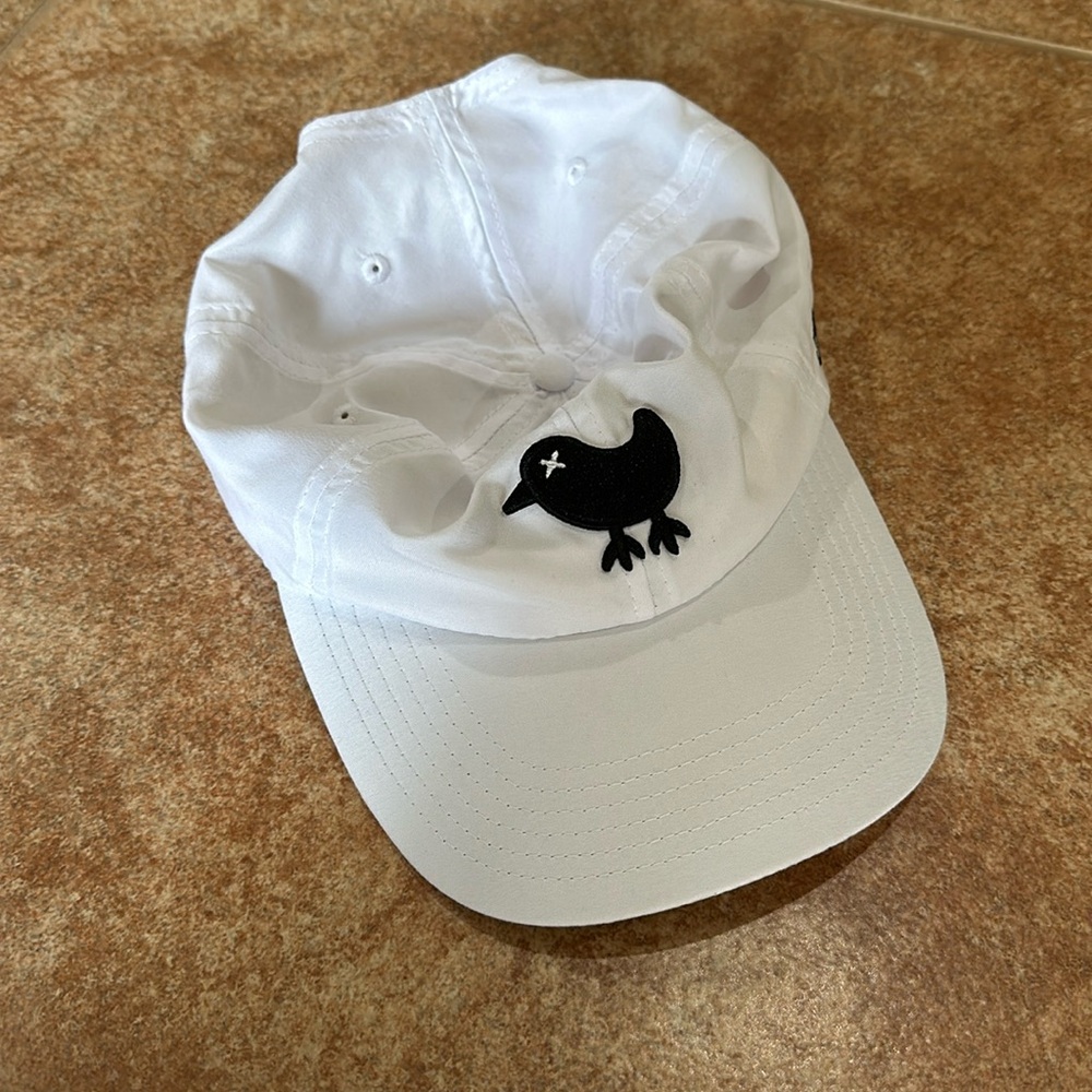 Bad Birdie White Adjustable Hat